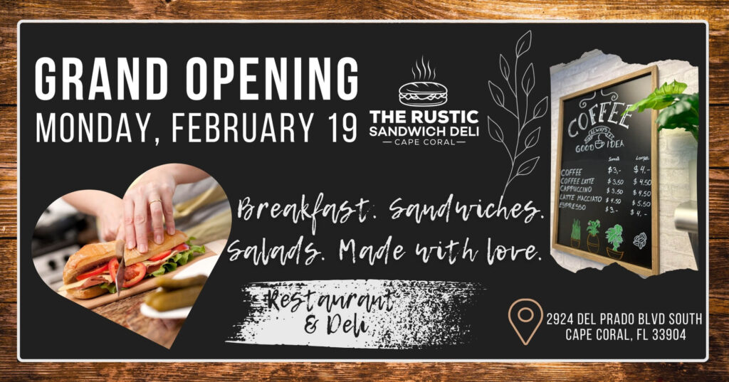 Opening of The Rustic Restaurant in Cape Coral